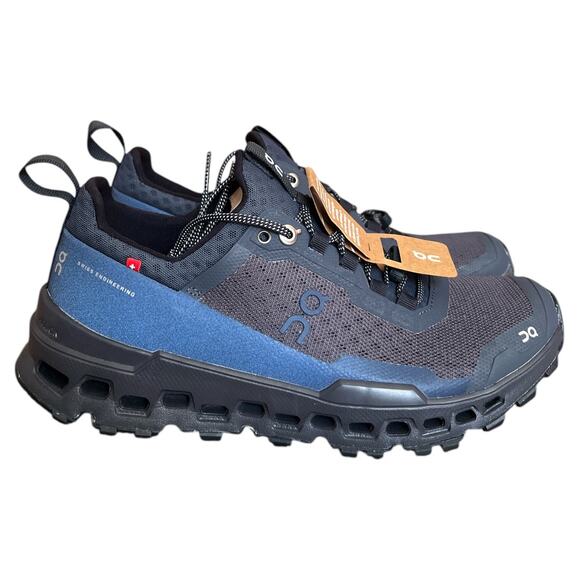 ON RUNNING Cloudultra Nite Navy Midnight Trail Running Shoes, US6 - Picture 3 of 7